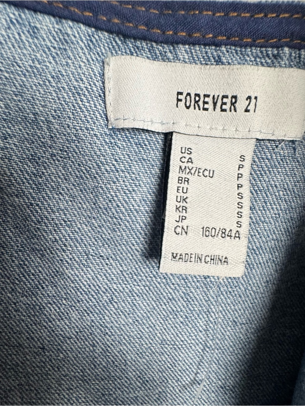 Classic Denim Midi Dress S full Front Zip Bodycon Cotton Western Jean Western - Picture 7 of 12